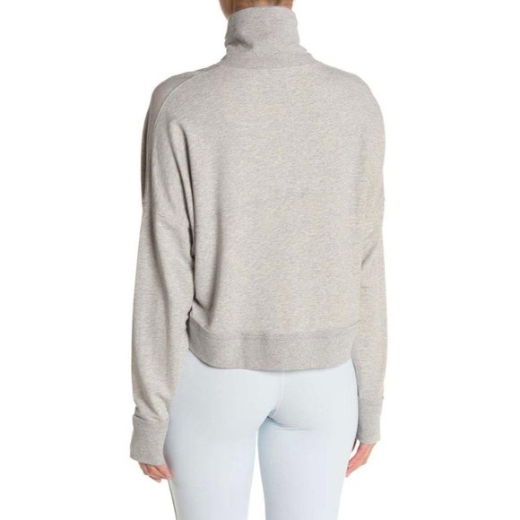 (Sold) Free People Lara Drawstring Pullover Grey - Picture 4 of 8